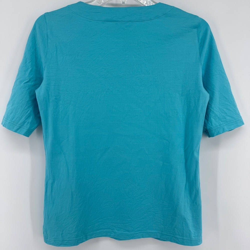 Akris Punto Striped A-Line Skirt Top Set Womens 10 Pleated Pockets‎ Designer - Picture 11 of 16